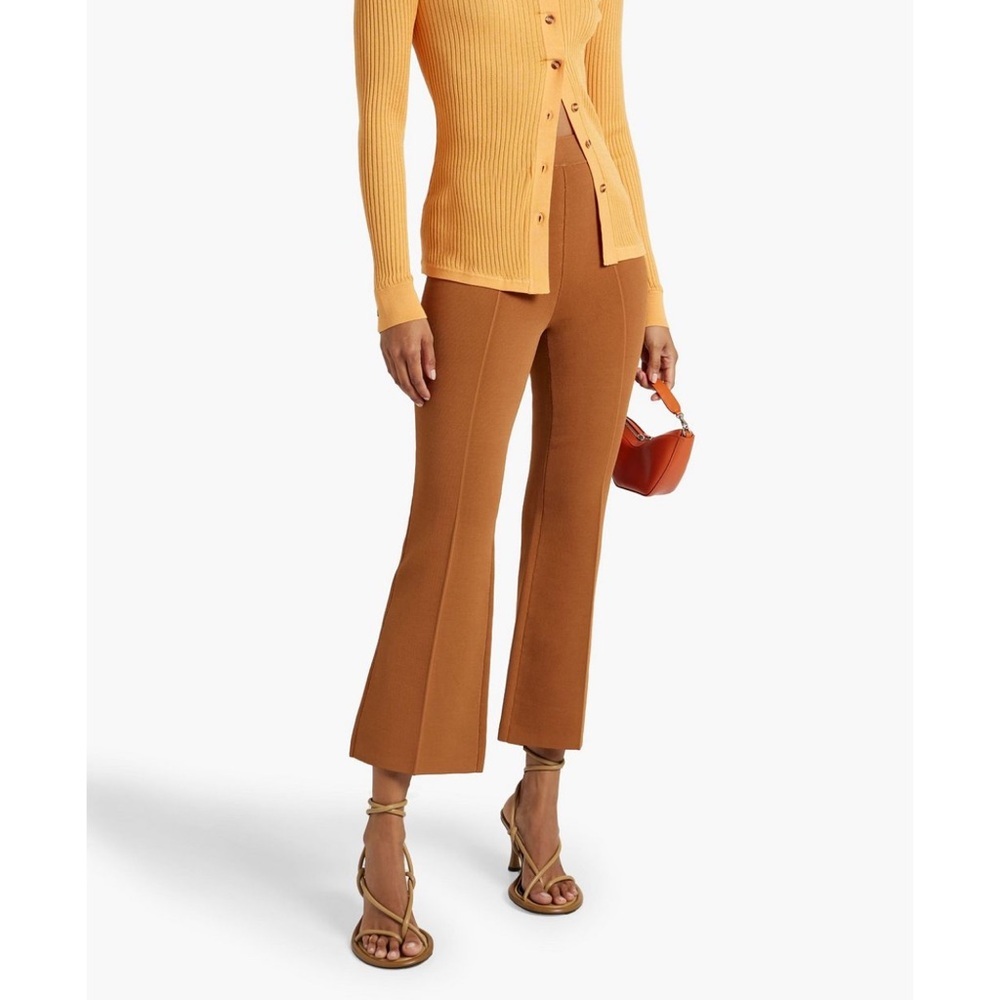 A.L.C. Women's Brooklyn Stretch-Knit Kick Flare Pants